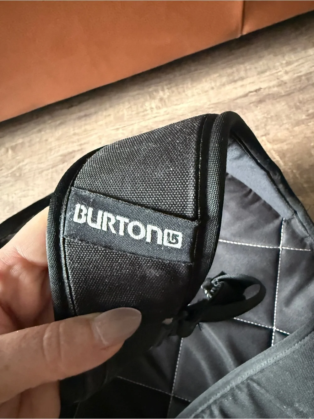 Burton Black Men's Backpack with Pacífico Patch